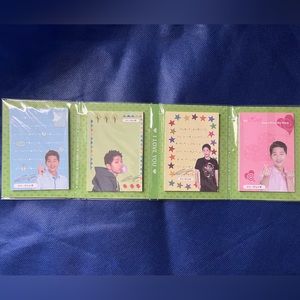 Song Joongki Mini Memo/Notepads Set with 4 designs